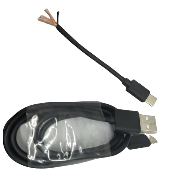 GoPro 5 6 7 8 Actionkamera Ladingkabel USB Type-C til USB 2 Versjon 2.0 passerte 1A