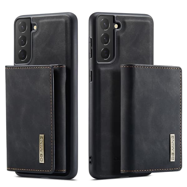 (For Samsung Galaxy S22 Plus) DG.MING M1-serien Avtakbart Magnet grønn