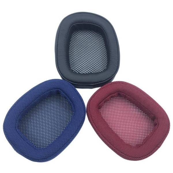 øreputer for Logitech G433 G233 G-pro G533 G231 G331 cu blått stoff