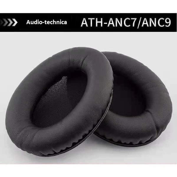 öronkuddar Audio-Technica ATH-ANC7 ANC9 D1100 Edifier H850 cushi svart