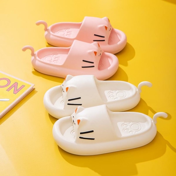 myke tøfler slides sandaler sko tøfler barn tøfler gul 220