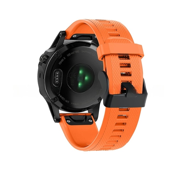 armband silikon Garmin fenix 7x/6x/5x/3 blå