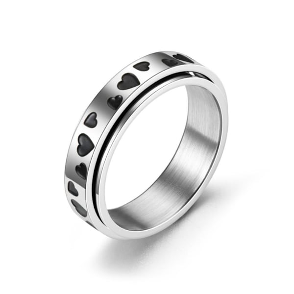 antistress spinner roterande fidget ring ringar størrelse 9/19 mm