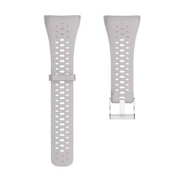 Silikoniranneke POLAR M400/M430 vaalean harmaa