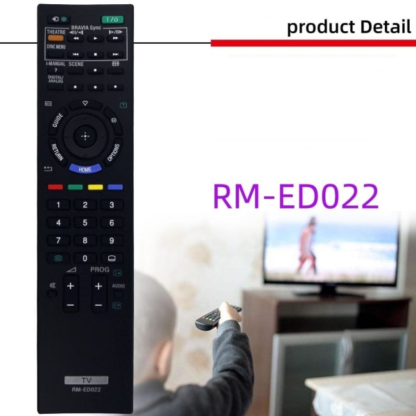 fjärrkontroll ersättning remote för Sony RM-ED022 ED061 ED060 ED RM-ED047  e324 | RM-ED047 | Fyndiq