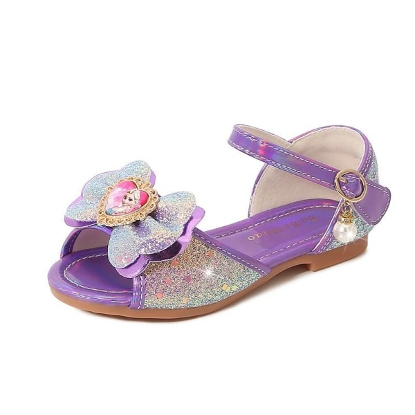 prinsesskor elsa skor barn festskor lila 21.5cm / size34