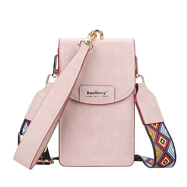 Baellerry Kvinnor Små Crossbody Väskor Pu Läder Telefon Clutch V Blå