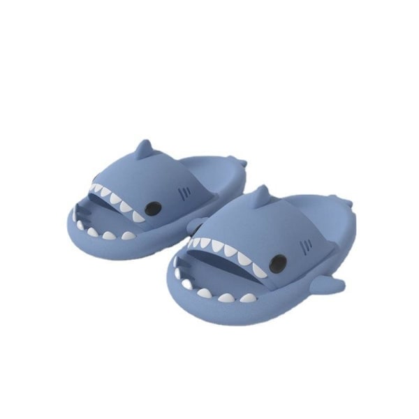 shark slippers shark slide miehet lady tossut blue 36/37