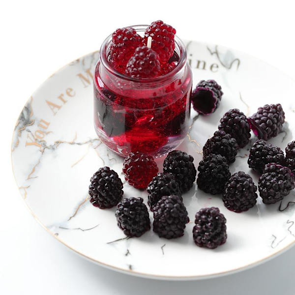 kynttilän muotit sytytä kynttilät tee-se-itse muotit silikonimuotissa mj07 mulberry fruit