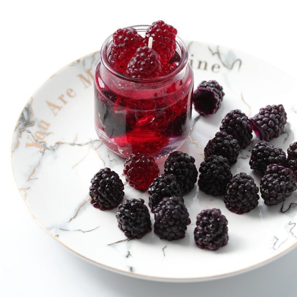 lysforme lys stearinlys gør-det-selv-forme i silikoneform mj07 mulberry frugt
