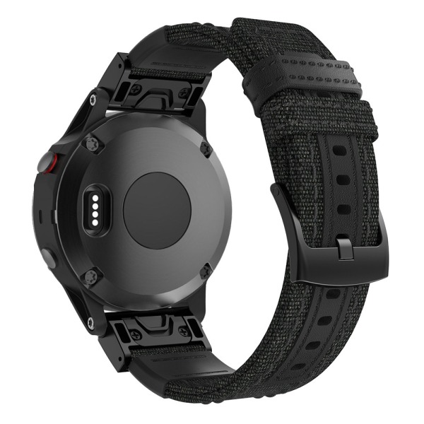 rannekorun kangas Garmin Fenix ​​​​7 Fenix ​​6/5 22mm Vihreä