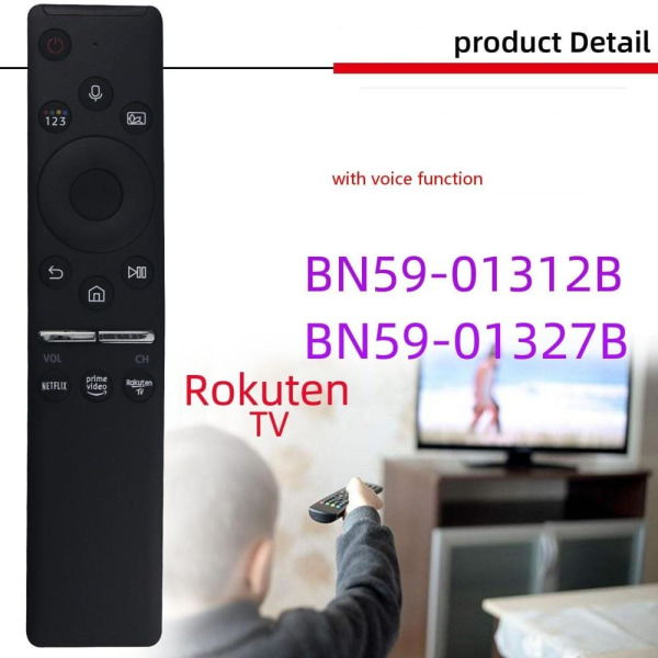 kaukosäätimen korvaava kaukosäädin Samsungin BN59-01330A 01329A 0 bn59-01312a