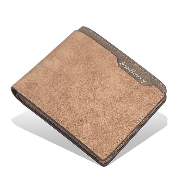 Baellerry Super Thin Casual herrplånböcker Bifold korthållare Br Mörk kaffe