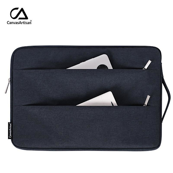 datorväska datorfodral / fodral till laptop bärbar dator lysgrå 13 tommer
