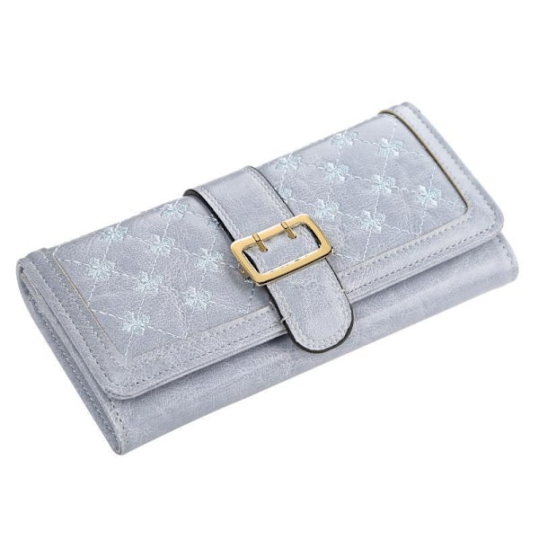 Baellerry Pin Buckle Clutch Bag Dam Mode Handväskor Dam Telefonv Grå färg 19cm*10cm*3cm