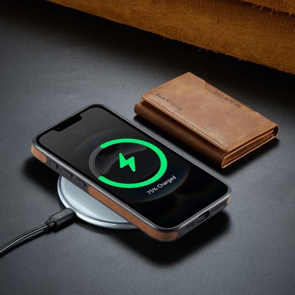(Til iPhone 13 Pro Max) MAGKING K2 MagSafe Telefoncover: Sikkert sort