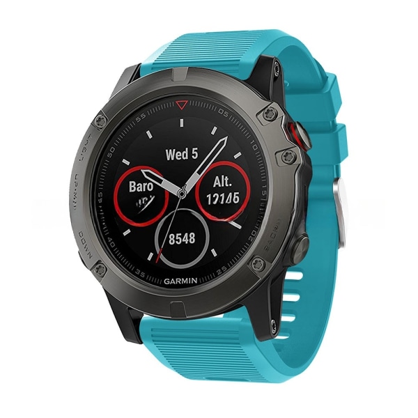 armbånd silikone Garmin Fenix ​​​​5X plus fenix 7x/6x grå