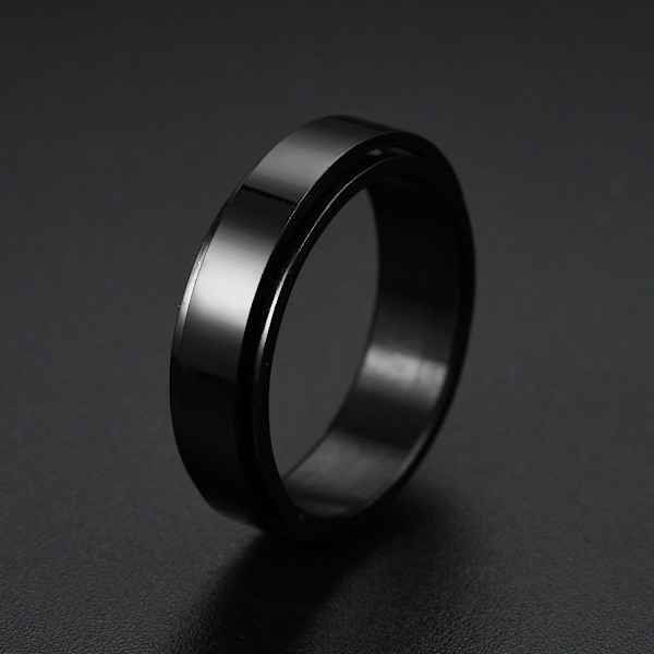 anti stress fidget spinner roterende ring ringe Koko 6 / 16,4 mm