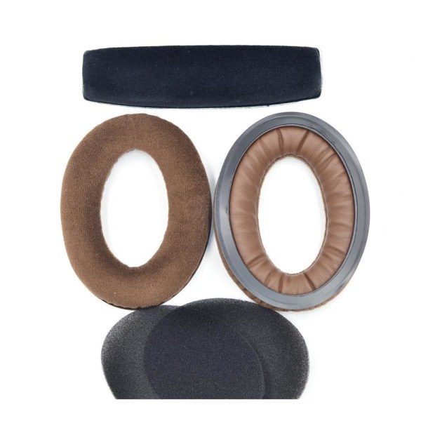 øreputer eller hodepute til Sennheiser HD515 HD555 HD595 HD5 svart pute