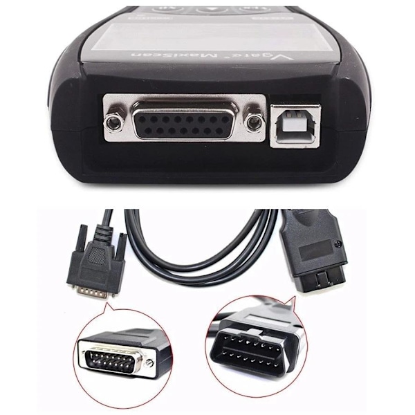 Vgate VS890 Multi-Sprogs OBD2 Bilscanner Fejldiagnose som på billedet
