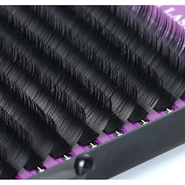 Eleganta Yelix Premium Fransar/fransförlängning/lashes Pack 0.15mm D 12mm
