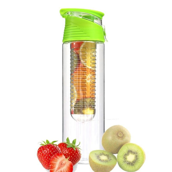 Vandflaske Creative outdoor sports frugtflaske gave grøn 700 ml