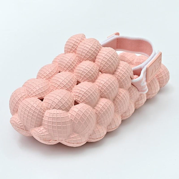 mjuka tofflor slider sandaler skor foppatofflor barntofflor fopp rosa 27/28