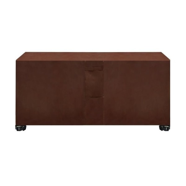 skydd för utemöbler / överdrag till utemöbler möbelöverdrag med brun 135*135*75cm