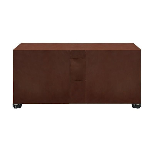 utemöbler skydd / överdrag trädgårdsmöbler skyddsöverdrag med va brun 130*130*90cm