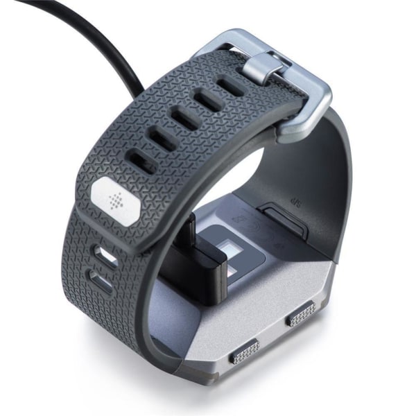 USB-opladerkabel til Fitbit Ionic Sort 1m