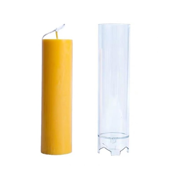 lysforme lys gør-det-selv-forme i silikoneform cylinder 4x15cm 69e4 cylinder | Fyndiq