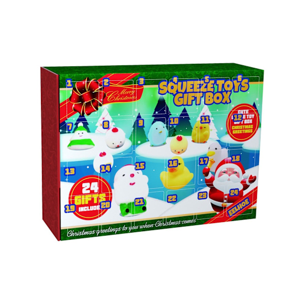 adventskalender julekalender squeeze fidget pack