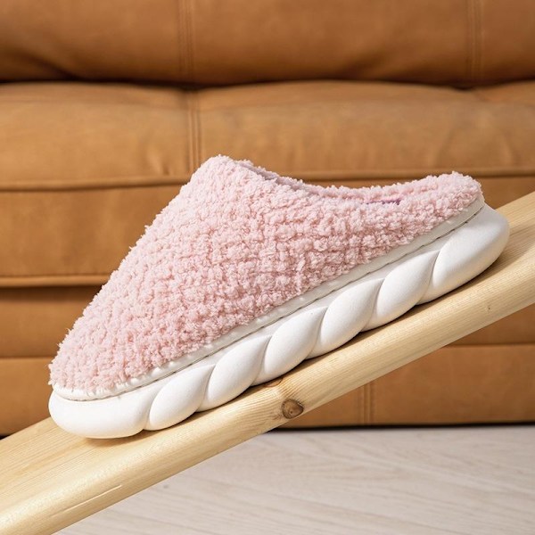 fluff tofflor varma tofflor innetofflor PC04 grå 42-43 (insida 27cm)