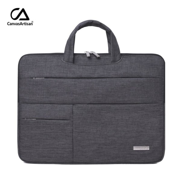 computertaske computertaske / etui til bærbar laptop lysegrå 15 tommer