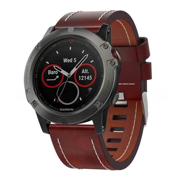rannekoru nahka Garmin Fenix ​​​​7x/5X fenix 6x veriappelsiini