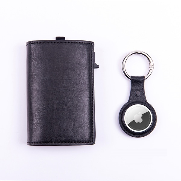 airtag plånbok wallet korthållare kort RFID kaffe