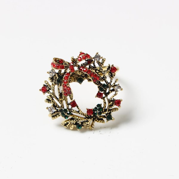 Servietringe Juleferie Thanksgiving Julepynt Julepynt ca 6 stk / krans 1