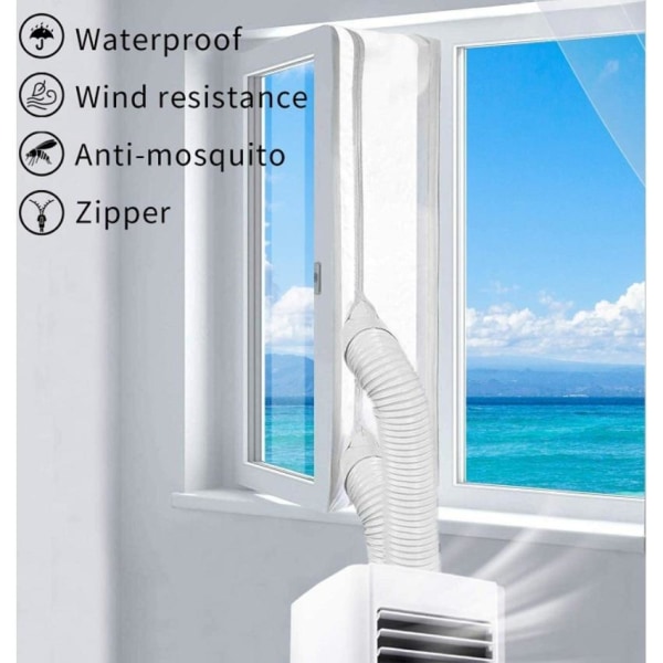 ac-ikkunan ikkunatiiviste kannettavaan ilmastointiin 3 m