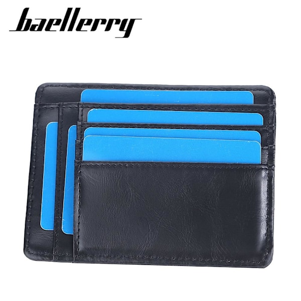 Baellerry Slim RFID-blockerande plånbok för män med flera kortpl kaffe
