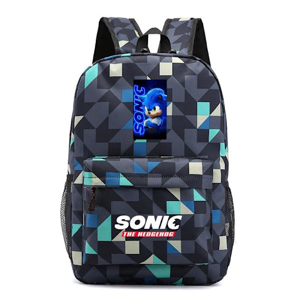 Sonic reppu lasten reput reppu 1kpl rombinsininen 1