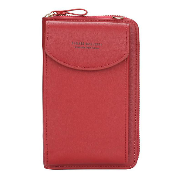 Baellerry Wallet Cross laukku Clutch nahka korttipidike Puhelin D vihreä