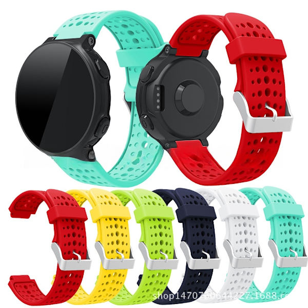 armbånd silikone Garmin Forerunner 230 630 235 Approach S20 sort