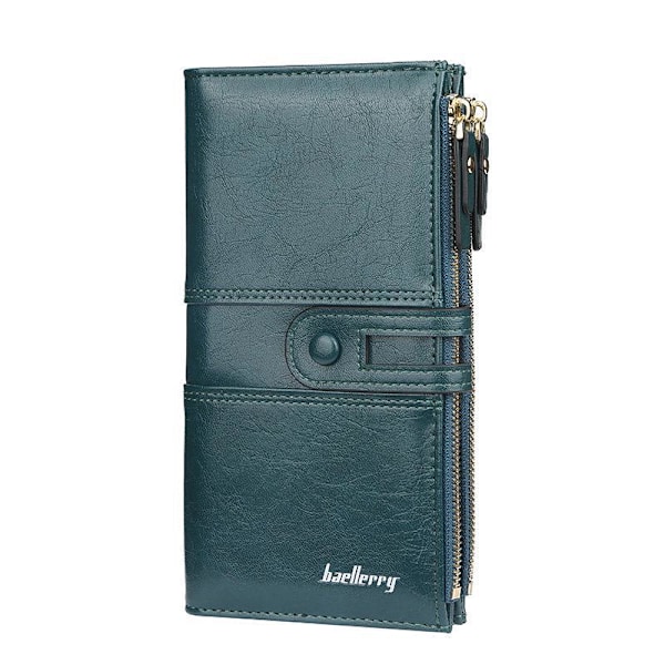 Baellerry Fashion Dame Håndtasker PU Læder Clutch Tasker Lang sort 20 cm * 11 cm * 2 cm