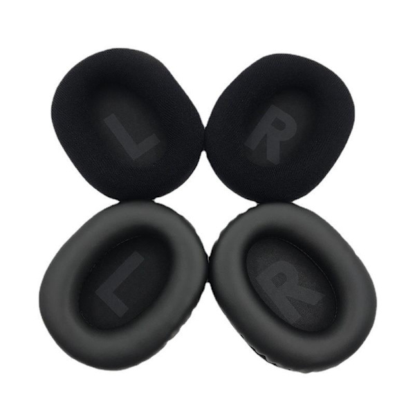 öronkuddar kuddar för Logitech G PRO X Gpro cushion kit svart proteinläder utan LR