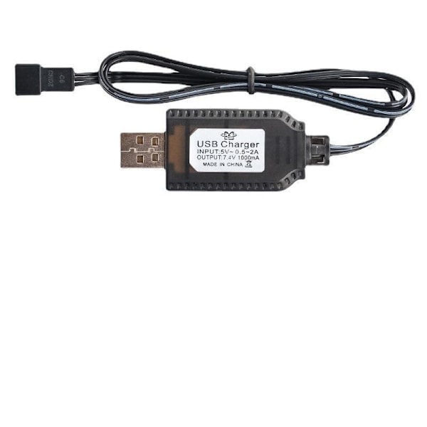 USB laddare kabel batteriladdare 7.4V SM-3P 53.5cm 7.4V SM-3P