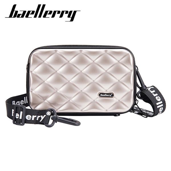 Baellerry PC Hard Shell Travel Makeup Bag - Mini Multifunktionel isblå