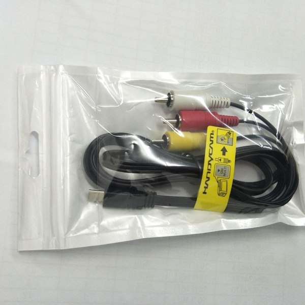 Sony HDR-PJ220 CX230 AV-kabel for videosynkronisering og lyd 1,2 meter