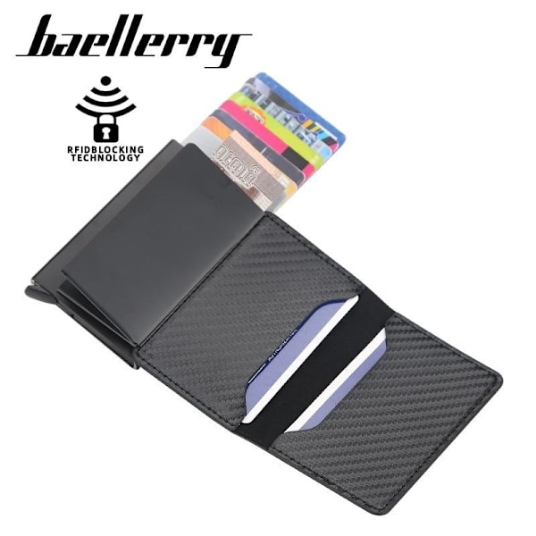 Baellerry Pung med Automatisk Popup-Funktion RFID-Blokering blå