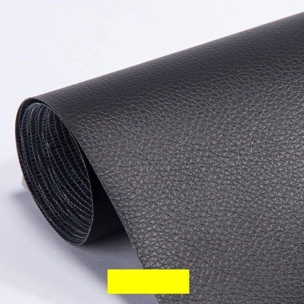 leather repair självhäftande läder leather repair fix svart 20*30cm 1st