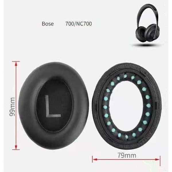 öronkuddar BOSE 700 NC700 cushion kit grå